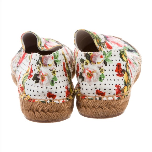 💯 Dolce & Gabbana floral espadrilles - EUC - Picture 4 of 5